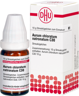 AURUM CHLORATUM NATRONATUM C 30 Globuli