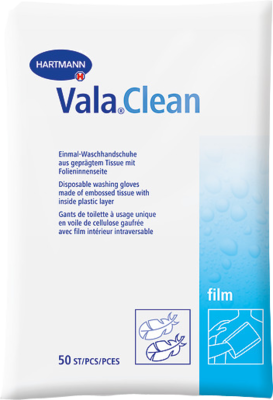 VALACLEAN Film Einmal-Waschhandschuhe